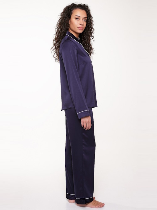 LingaDore Night Blue Ribbon navy blue pajama