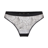 LingaDore Black Flower black thong