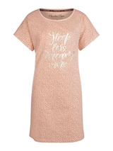 Charlie Choe T- Howdy salmon nightdress