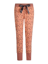 Charlie Choe T- Howdy orange/print pyjama pant