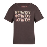Charlie Choe T- Howdy brown pyjama shirt