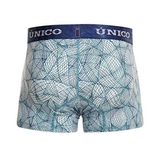 Mundo Unico Riguroso white/print sport trunk