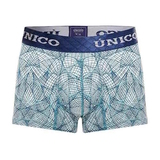 Mundo Unico Riguroso white/print sport trunk
