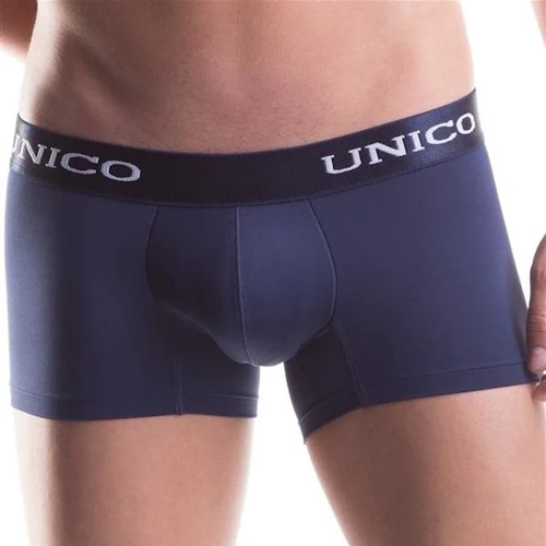 Mundo Unico Profundo Microfibra navy blue sport trunk
