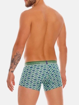 Mundo Unico Escamas De Pez green/print sport trunk