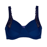 Elbrina Helen navy blue non-padded bra