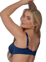 Elbrina Helen navy blue non-padded bra