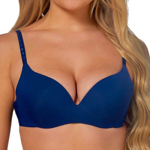 After Eden Shirley navy blue padded bra