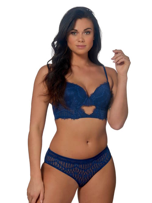 After Eden Topaz navy blue brief