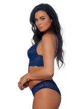 After Eden Topaz navy blue brief