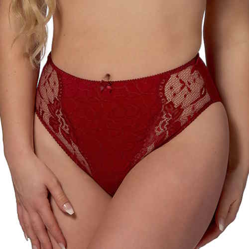 Elbrina Johanna dark red brief