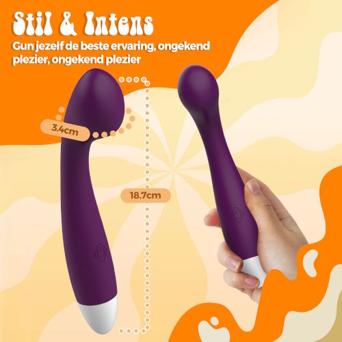 PureVibe ExoVibe purple g-spot vibrator