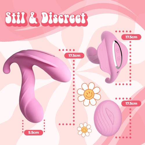 PureVibe Luna pastel pink g-spot vibrator