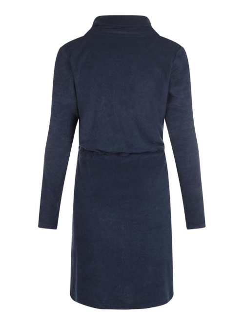 Charlie Choe Wild Nights navy blue bathrobe