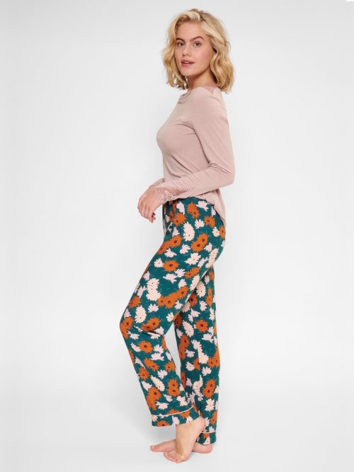 LingaDore Night Adobe Rose antique rose pajama