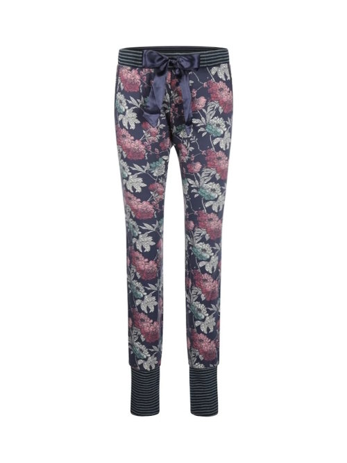 Charlie Choe Cold Days blue/print pyjama pant