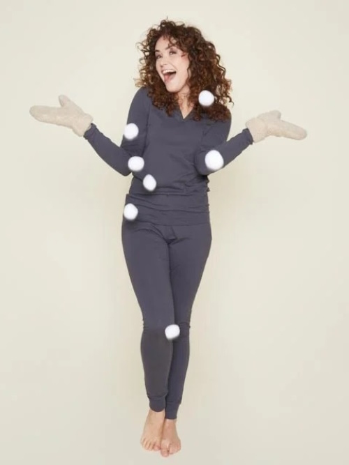 Charlie Choe Cold Days anthracite legging