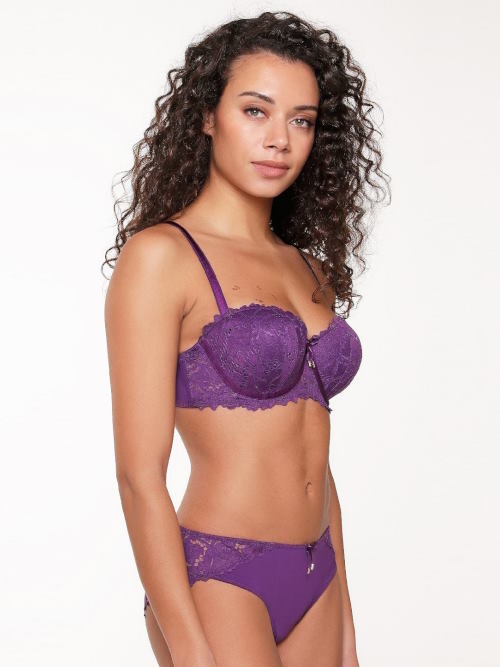 LingaDore Majesty purple purple padded bra
