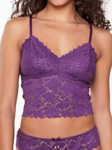 LingaDore Majesty purple purple wireless bra