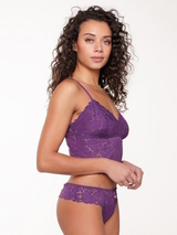 LingaDore Majesty purple purple wireless bra