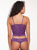 LingaDore Majesty purple purple wireless bra