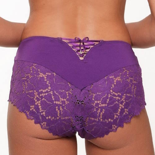 LingaDore Majesty purple purple high waist brief