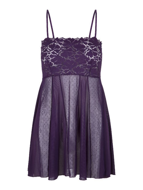 LingaDore Majesty purple purple slipdress