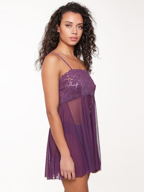 LingaDore Majesty purple purple slipdress