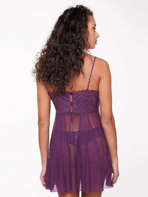 LingaDore Majesty purple purple slipdress