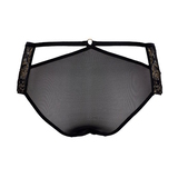 After Eden D-Cup & Up Tilde black/gold brief