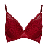 After Eden Tulien red padded bra