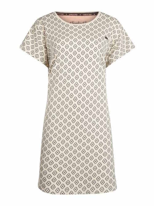 Charlie Choe T- Howdy brown/print nightdress