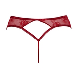 After Eden D-Cup & Up Tender dark red thong