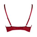 After Eden Thirza dark red push up bra