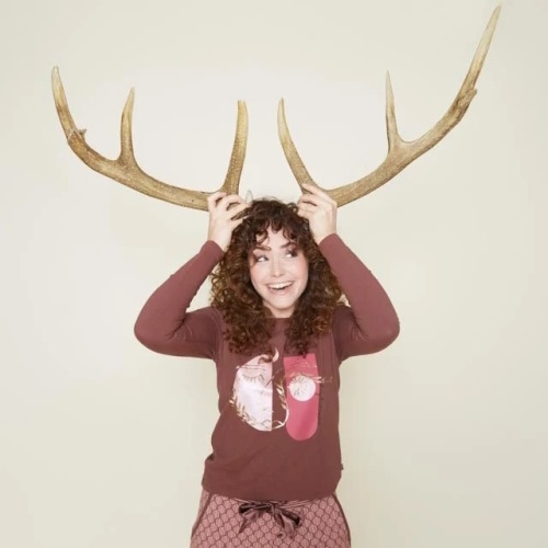 Charlie Choe Warm Nights brown sleep shirt