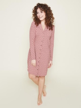 Charlie Choe Warm Nights brown/pink nightdress