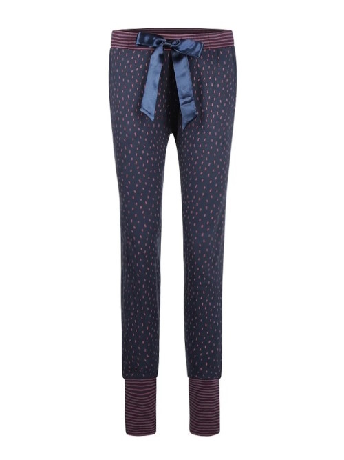 Charlie Choe Cold Days navy/print pyjama pant