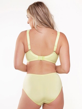 LingaDore Daily Maxi Slip sunny lime high waist brief