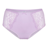 LingaDore Daily Maxi Slip pink lavender high waist brief
