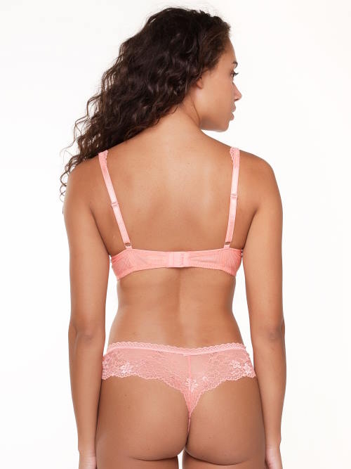 LingaDore Daily Basic coral thong