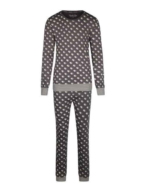 Charlie Choe Limited Edition grey/print pajama