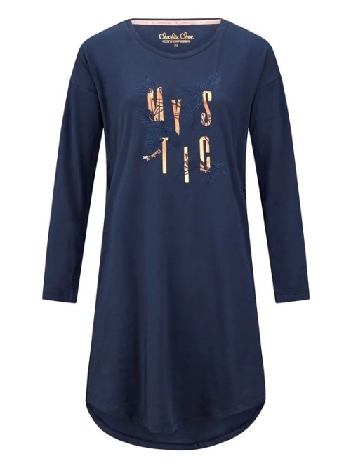 Charlie Choe Mystic Dreams navy blue nightdress