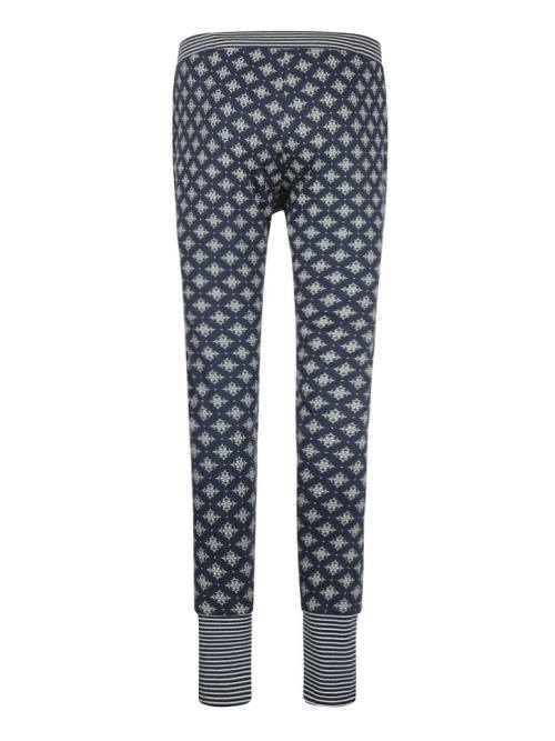 Charlie Choe Cold Days navy/print pyjama pant