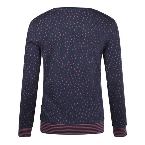 Charlie Choe Cold Days navy/print sleep shirt