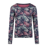 Charlie Choe Cold Days navy/print sleep shirt