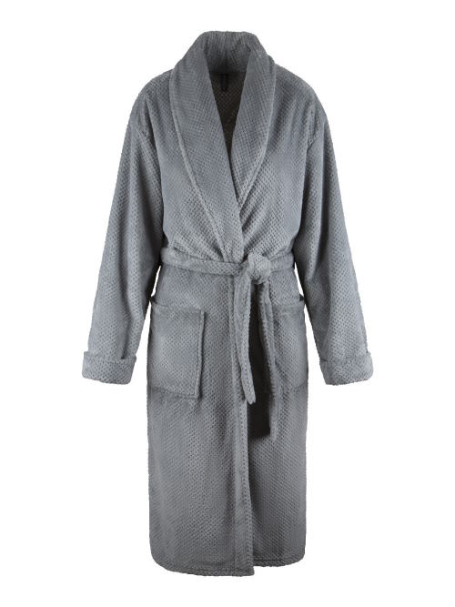LingaDore Night Basic grey bathrobe