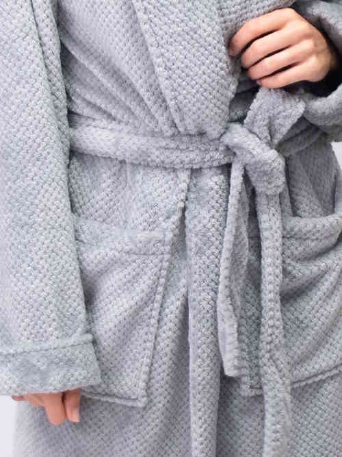 LingaDore Night Basic grey bathrobe