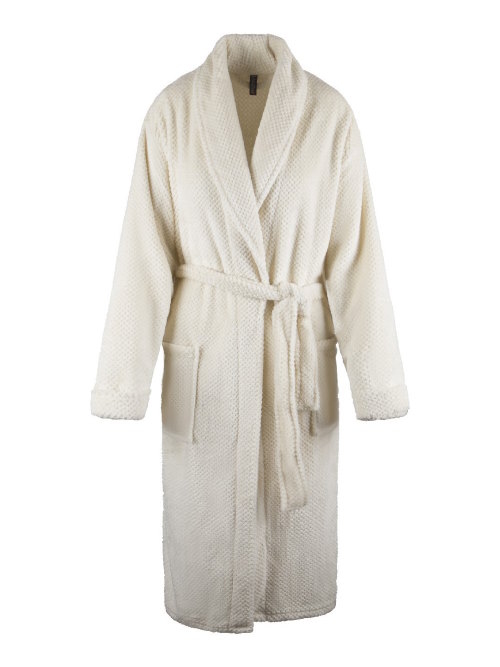 LingaDore Night Basic off white bathrobe