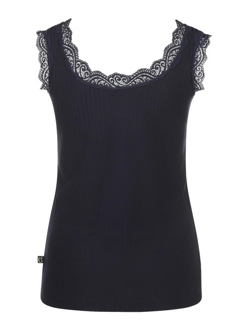 Charlie Choe Good Luck navy blue sleep shirt