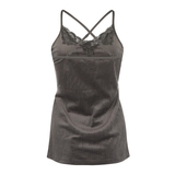 Charlie Choe Wild Nights anthracite sleep shirt